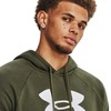 Vyrų Under Armour Rival Fleece Logo HD džemperis, alyvuogių spalvos 1379758 390 M