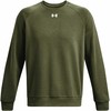 Vyriški „Under Armour Rival“ flisiniai marškinėliai, chaki spalvos, 1379755 390