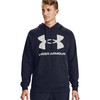 Vyriški „Under Armour Rival Fleece“ marškinėliai su logotipu „Big Logo HD Navy“ Mėlyna 1357093 410