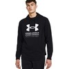 Vyriškas džemperis su gobtuvu Under Armour, juodas