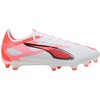 Carruzzo PUMA Ultra 5 Match FG/AG Futbolas Unisekso stiliaus Oranžinė, Balta