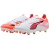 Carruzzo PUMA Ultra 5 Match FG/AG Futbolas Unisekso stiliaus Oranžinė, Balta