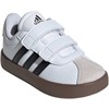Adidas VL Court 3.0 vaikiški batai riedlenčių sportui, balti ir pilki, ID9157