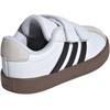 Adidas VL Court 3.0 vaikiški batai riedlenčių sportui, balti ir pilki, ID9157