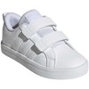 Vaikiški laisvalaikio bateliai adidas VS Pace 2.0, balti, IE3474