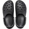 Moteriškos klumpės su paaukštintu padu Crocs Classic Platform, juodos