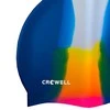 Silikoninė plaukimo kepuraitė Crowell Multi Flame spalva kol.14