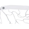 Domeks teniso tinklelis populiarus baltas 12,8 m x 1,05 m
