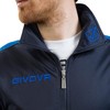 Carruzzo Dres Givova Tuta Revolution granatowo-mėlyna TR033 0402 XS