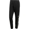Vyriškas adidas 3-Dryžių sportinis kostiumas Juodas JN1817