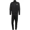 Vyriškas adidas 3-Dryžių sportinis kostiumas Juodas JN1817