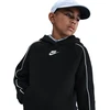 Dres vaikams Nike Sportswear Club Fleece juoda HQ9318 010 (S)