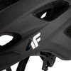 4F HELU135 dviračio šalmas juodas L 59-61 cm