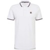 Fila Holdings Vyriški marškinėliai polo Fila Lubbeek balta FAM0898 10001 (XL)
