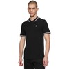 Fila Holdings Vyriški marškinėliai polo Fila Lubbeek juoda FAM0898 80010 (S)