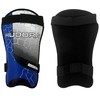 Hudora Power Grip futbolo apsaugai, mėlyni ir balti, 71567