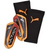Puma Ultra Light Sleeve Heat Fire futbolo blauzdų apsaugos oranžinės 30989 05