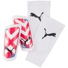 Puma Futbolo Apsaugos Ultra Light Sleeve Baltas Raudona 030873 05