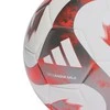 Futbolo kamuolys adidas Tiro League Sala balta ir-oranžinė HT2425 (FUTS)