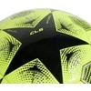 Futbolo kamuolys adidas UCL Club 24/25 Knockout Stages geltona ir-juoda JH1282 (5)