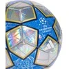Futbolo kamuolys adidas UCL Training 25/26 League Stage Foil sidabrinė ir-mėlyna JP1549 (5)