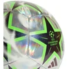 Futbolo kamuolys adidas UCL Training 26/27 League Stage Foil sidabrinė ir-juoda-žalia KE9774 (4)
