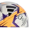 Futbolo kamuolys adidas UCL Womens Mini 26/27 League Stage balta ir-oranžinė-violetinė KE5143 (1)