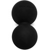 Guminis kamuolys Thorn Fit Lacrosse ball double juoda