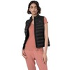 Women’s down vest 4F F091 deep juodas 4FSS23TDJAF091 20S