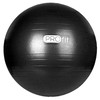 Profit gimnastikos kamuolys 75 cm juodas su pompa DK 2102