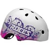 Kask Roces Tattoo Aggressive Helmet mat balta ir violetinė 301418 002 (L)
