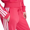 Kelnės moterims adidas Essentials 3-Stripes French Terry Cuffed rožinė KF8339 (XL)