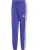 Kelnės moterims adidas Essentials 3-Stripes French Terry Cuffed violetinė KF8340 (XL)