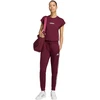 Kelnės moterims adidas Essentials 3-Stripes Fleece Slim bordo spalvos KF8321 (XL)