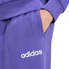 Kelnės moterims adidas Essentials Linear French Terry Cuffed violetinė KF8363 (L)
