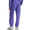Kelnės moterims adidas Essentials Linear French Terry Cuffed violetinė KF8363 (L)