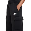 Kelnės vaikams Nike Sportswear Club Fleece juoda FD3012 010 (S)