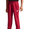 Kelnės vaikams Nike Sportswear Club Fleece raudona FD3008 608 (XL)