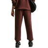 Kelnės vaikams Nike Sportswear Studio Fleece ruda IM4905 658 (XL)