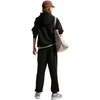 Kelnės vaikams Nike Sportswear Studio Fleece juoda IM4905 010 (L)