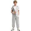 Kelnės vaikams Puma ESS Logo Lab Relaxed pilka 694675 63 (152cm)