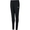 Sportinės kelnės vaikams Puma Team Rise Poly Junior 657391 03, juodos