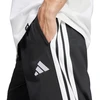Kelnės vyrams adidas 3-Stripes Tricot Regular-Fit Open Hem juoda JI8802 (S)