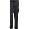 Kelnės vyrams adidas 3-Stripes Tricot Regular-Fit Open Hem juoda JI8802 (S)