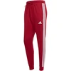 Kelnės vyrams adidas Essential 3-Stripes French Terry bordo spalvos KR2702 (M)