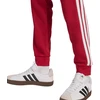 Kelnės vyrams adidas Essential 3-Stripes French Terry bordo spalvos KR2702 (M)