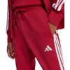 Kelnės vyrams adidas Essential 3-Stripes French Terry bordo spalvos KR2702 (M)