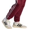 Kelnės vyrams adidas Essentials 3-Stripes Fleece Tapered Cuffed bordo spalvos KY4134 (XL)