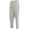 Kelnės vyrams adidas Essentials 3-Stripes Single Jersey Tapered Open Hem pilka KY4215 (L)