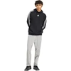 Kelnės vyrams adidas Essentials 3-Stripes Single Jersey Tapered Open Hem pilka KY4215 (L)